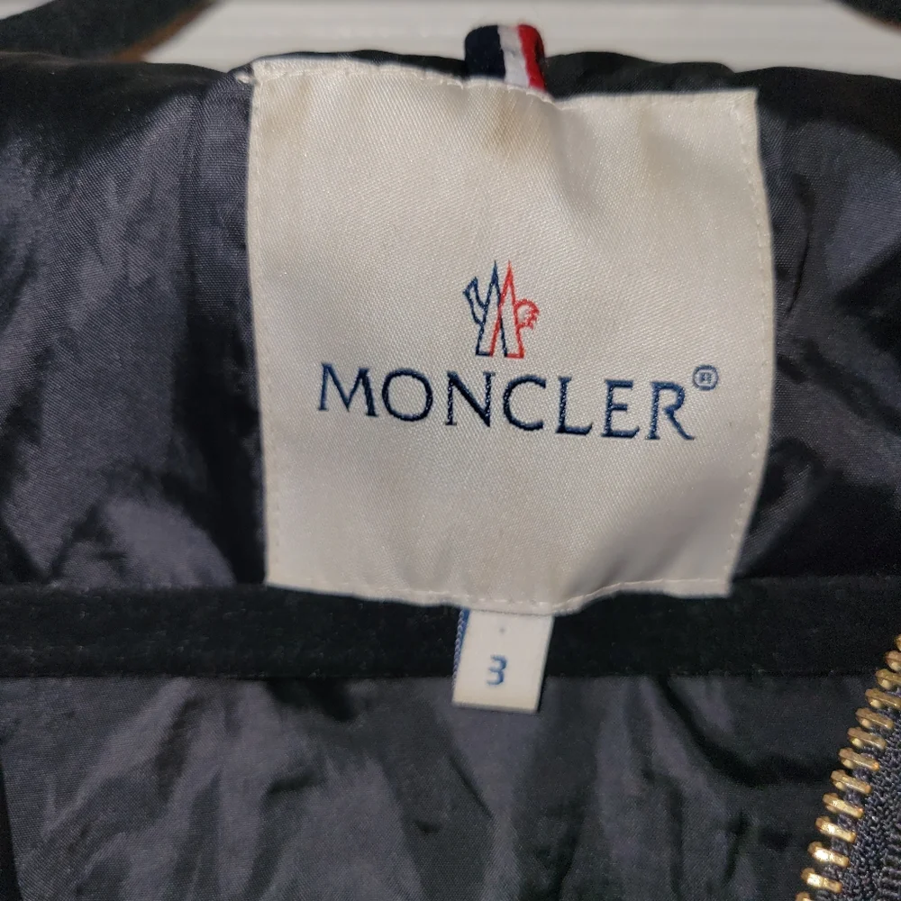 MONCLER Womens Long Winter Coat/jacket- Size 3 - Picture 3 of 15